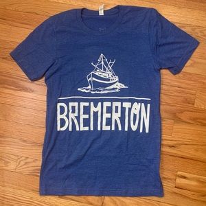 Bremerton t-shirt Macklemore and Ryan Lewis Camping Trip Tour
